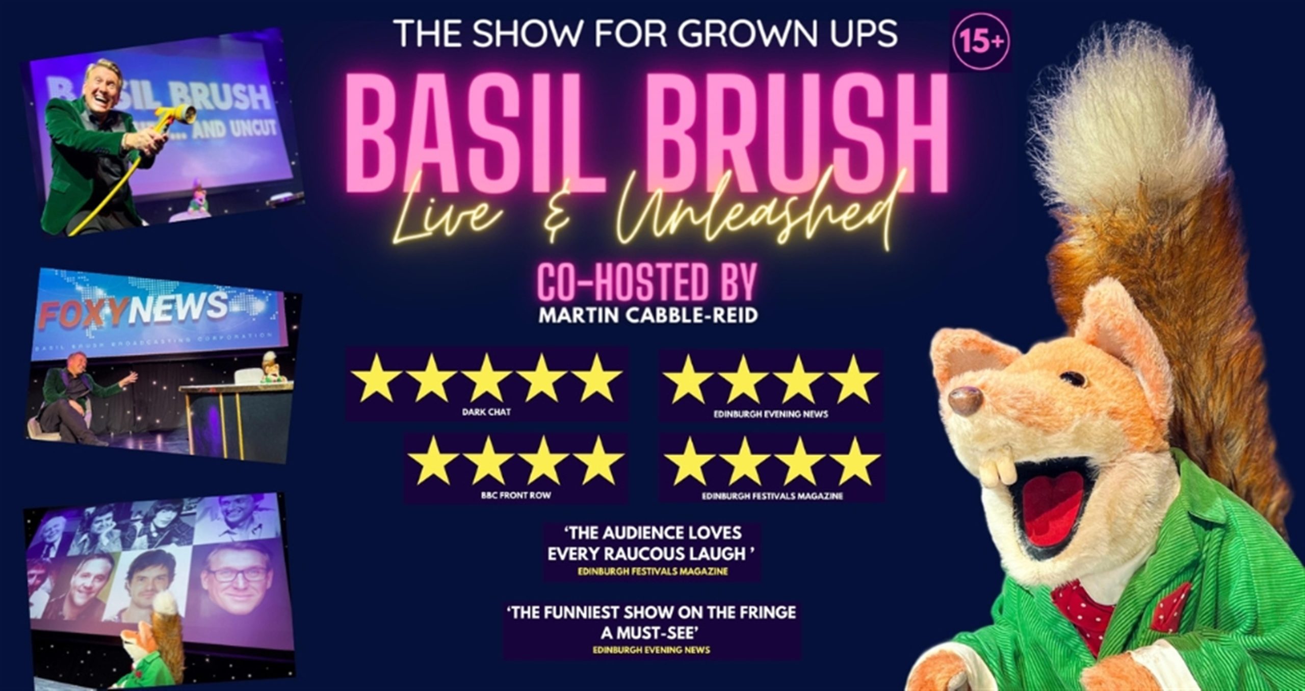 Basil Brush Unleashed Trinity Theatre